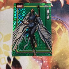 2026 Topps Chrome Marvel Comics Shuri #154 Green X-Fractor Refractor 35/99