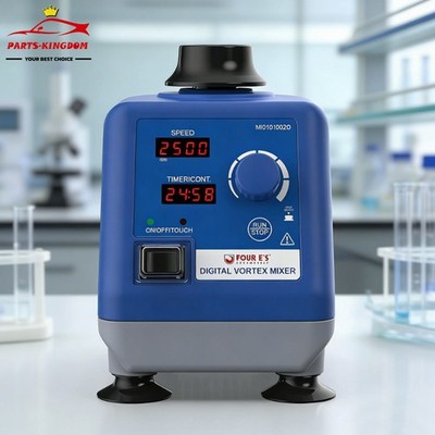 LED Digital Vortex Mixer Speed 0-3000rpm, Orbital Diameter 6mm, 50/60Hz, New
