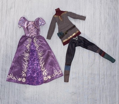 Disney Store Rapunzel Tangled Series Rapunzel Cassandra Doll mixed Clothes Only