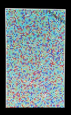 Rainbow Self-Adhesive Rhinestone Sheet 8 X 4.75 In Bling Sparkle Craft Supply