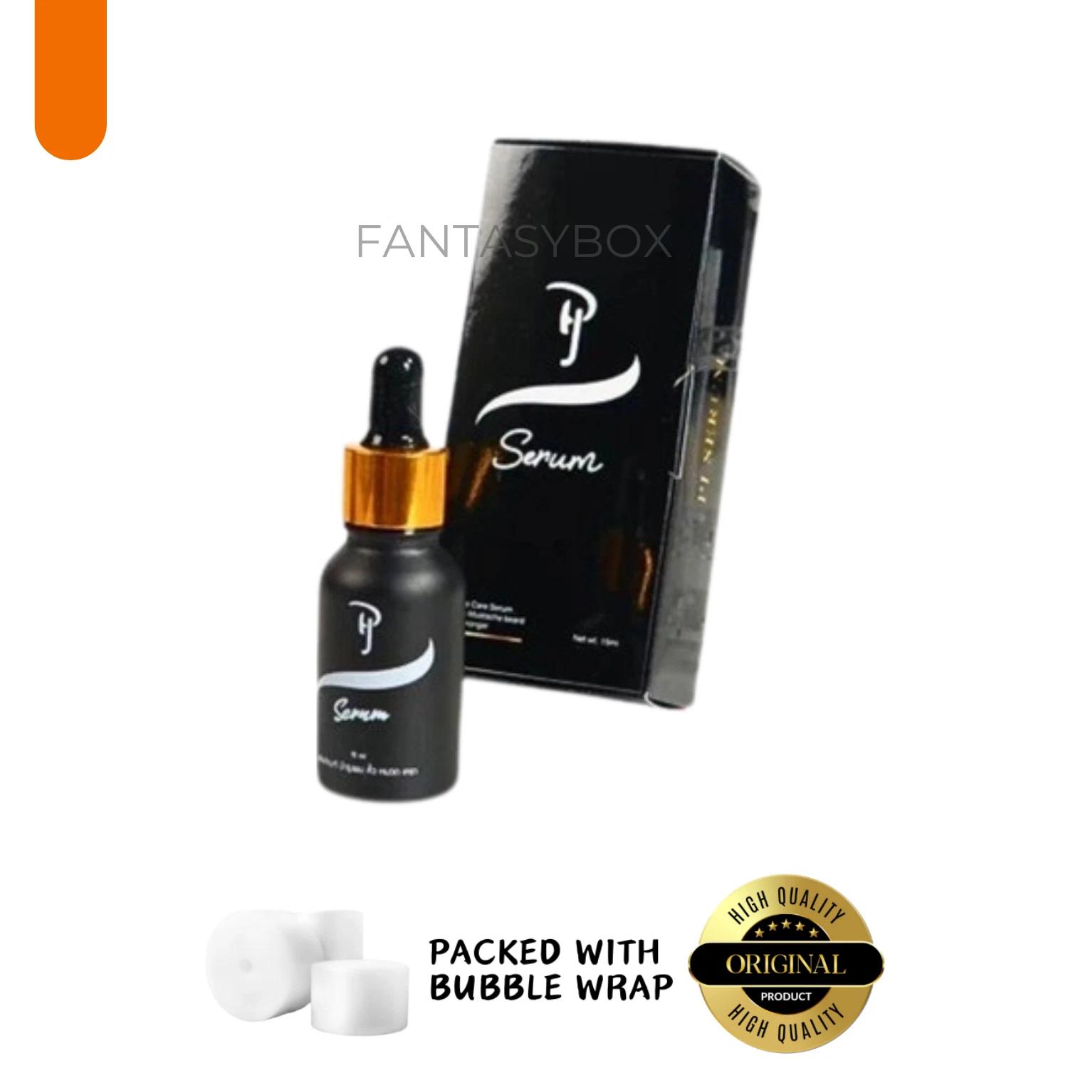 1 x PJ Serum Nourishes Hair Mustache Eyebrows Beard Sideburns nourish hair 15ml