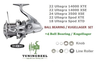 Upgrade Rolle Set Shimano Ultegra XTE XSE 23 Speedmaster XSD Spod XTD Baitrunner