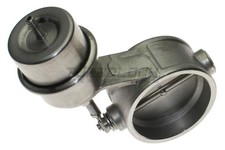 Abgasklappe Ø 70mm - Edelstahl - Unterdruckgesteuert - geschlossen