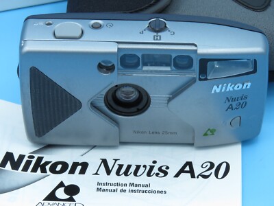 Nikon Nuvis A20 APS Point & Shoot Film Camera for sale online | eBay