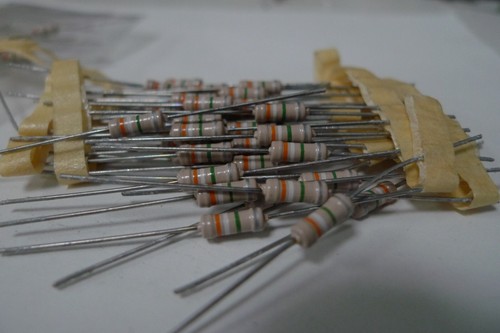 Resistor Metal Film Philips 5% X5 Off Original Vintage Resistors Drop Down Menu - Picture 611 of 657