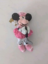 Minnie Mouse Golfer Disney Bean Bag Plush Toy Animal 9" With Tag
