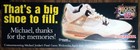 MICHAEL JORDAN Poster - Air Jordan Sneaker - Jordan's Final NBA Game 4 16/2003 — photo 1