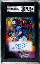 2020 Topps Finest Bo Bichette The Man Rookie Auto Refractor /75 SGC 9.5