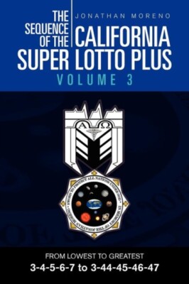 Moreno - Sequence of the California Super Lotto Plus Volume 3  From Lo - X555z