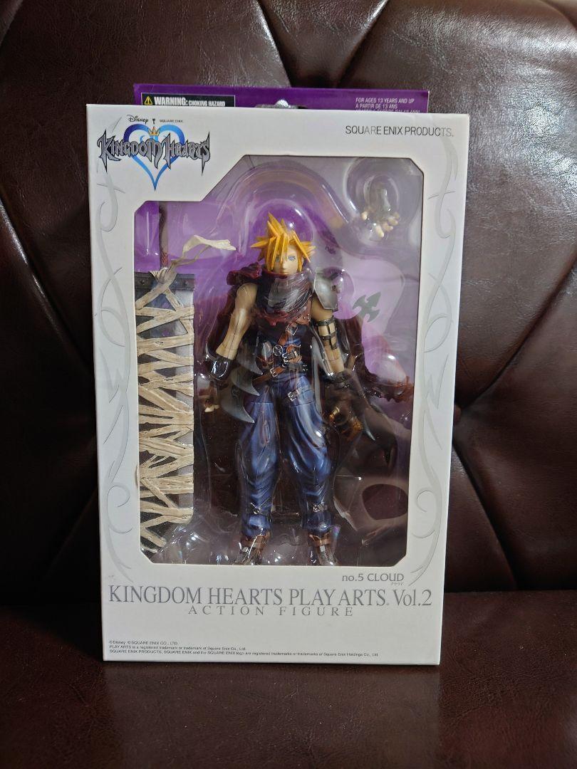 KINGDOM HEARTS PLAY ARTS Vol.2 Cloud Figure SQUARE ENIX eBay