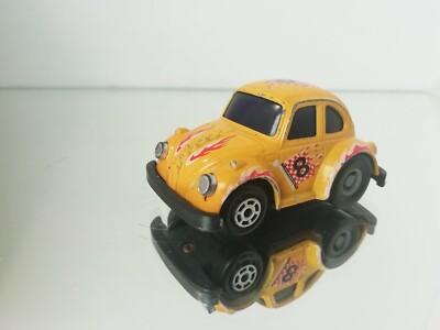 Yatming VW Volkswagen Käfer Pull Back gelb