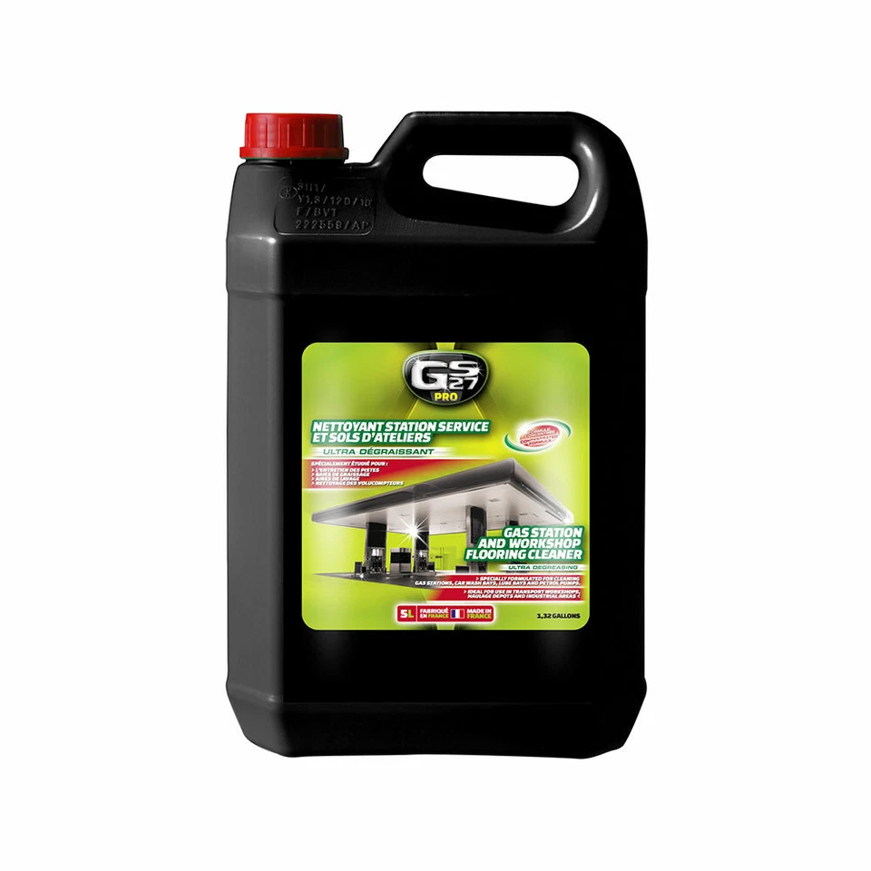 Nettoyant Station Service et Sols DAtelier Concentré 5 litres - GS27 Pro