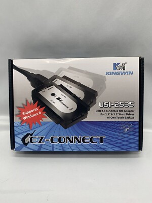 Kingwin USI-2535 Universal USB 2.0 SATA / IDE Hard Drive Supports 2.5'' 3.5 