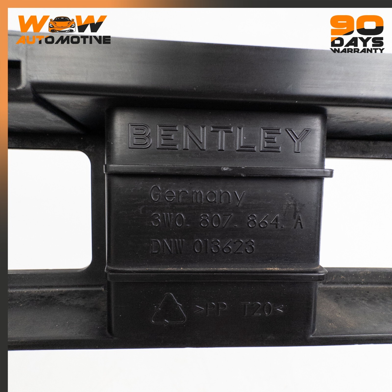 04-11 BENTLEY CONTINENTAL GT GTC REAR CENTER BUMPER SUPPORT BRACKET OEM
