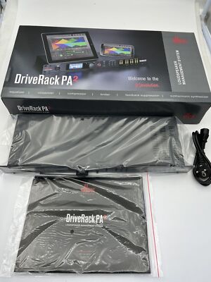 New DriveRack PA2 Complete Loudspeaker Management System PA 2 US Stock