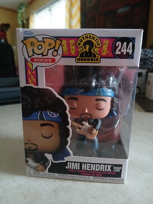 Pop Jimmi Hendrix Maui Live #244 Vinyl Figure New!