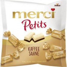 Merci Chocolate Merci Petits Coffee Cream 4,4 Ounce Total /125 Gr