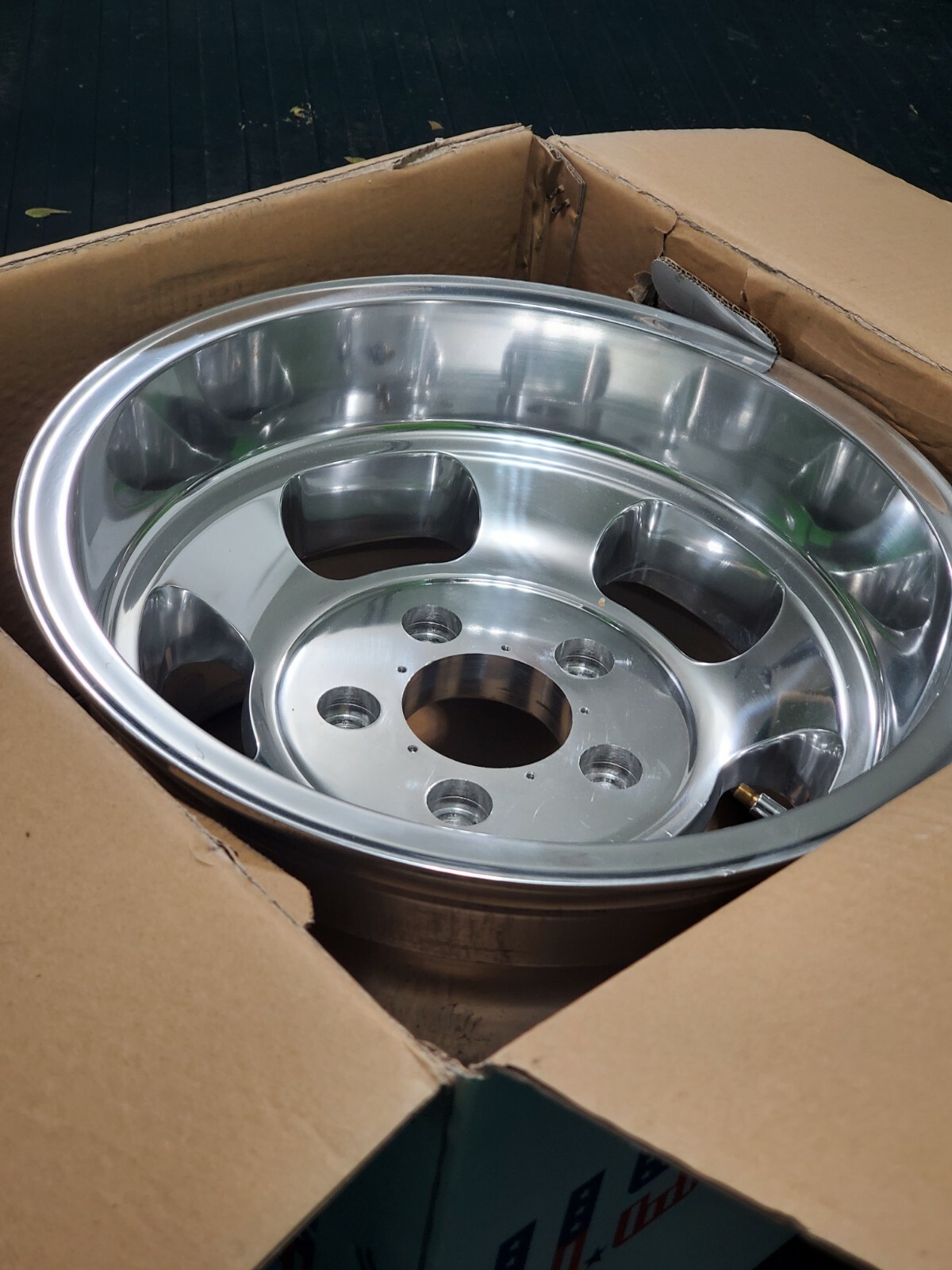 US SLOT MAG WHEEL INDY 15x9 5x127 5x5 POLISHED eBay