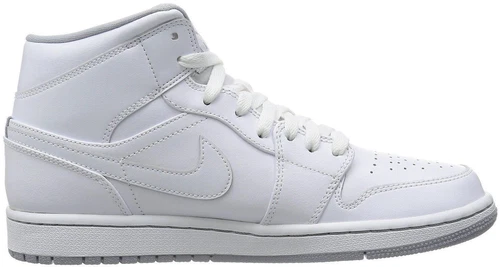 Jordan 1 Mid White Wolf Grey
