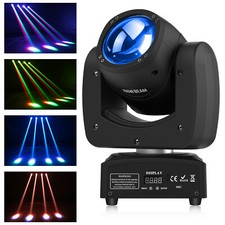 150W RGBW LED Moving Head Light Beam Stage Lights DMX DJ Disco Club Bar Lighting