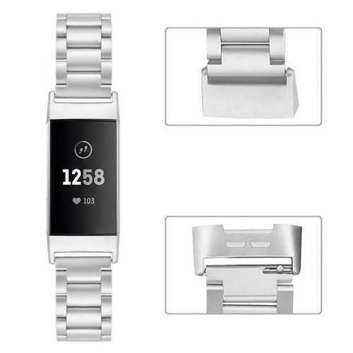 Stainless Steel Replacement Watch Band Metal Strap Bracelet For Fitbit Charge3/4 - Picture 9 of 29