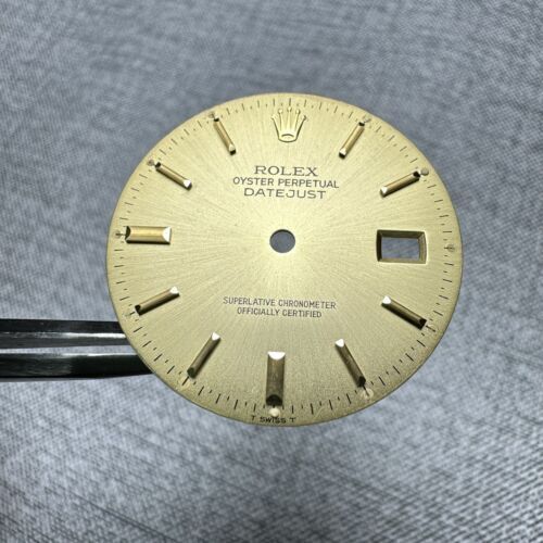 Rolex Datejust Champagne Cadran Pour 16013 16018 Nice Couleur Caliber 3035 - Photo 2 sur 4