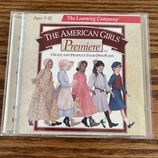 The American Girls Premiere Collector's CD-ROM The Learning Company Preowned