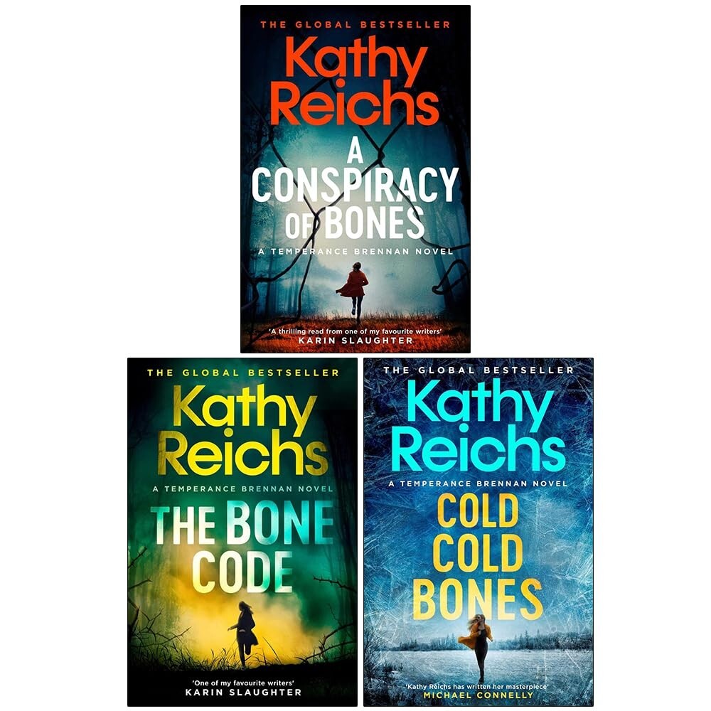 Simon & Schuster Ltd Temperance Brennan 19-21 3 Book Set A Conspiracy Of Bones, The Bone Code & Cold, Cold Bones - Image 3