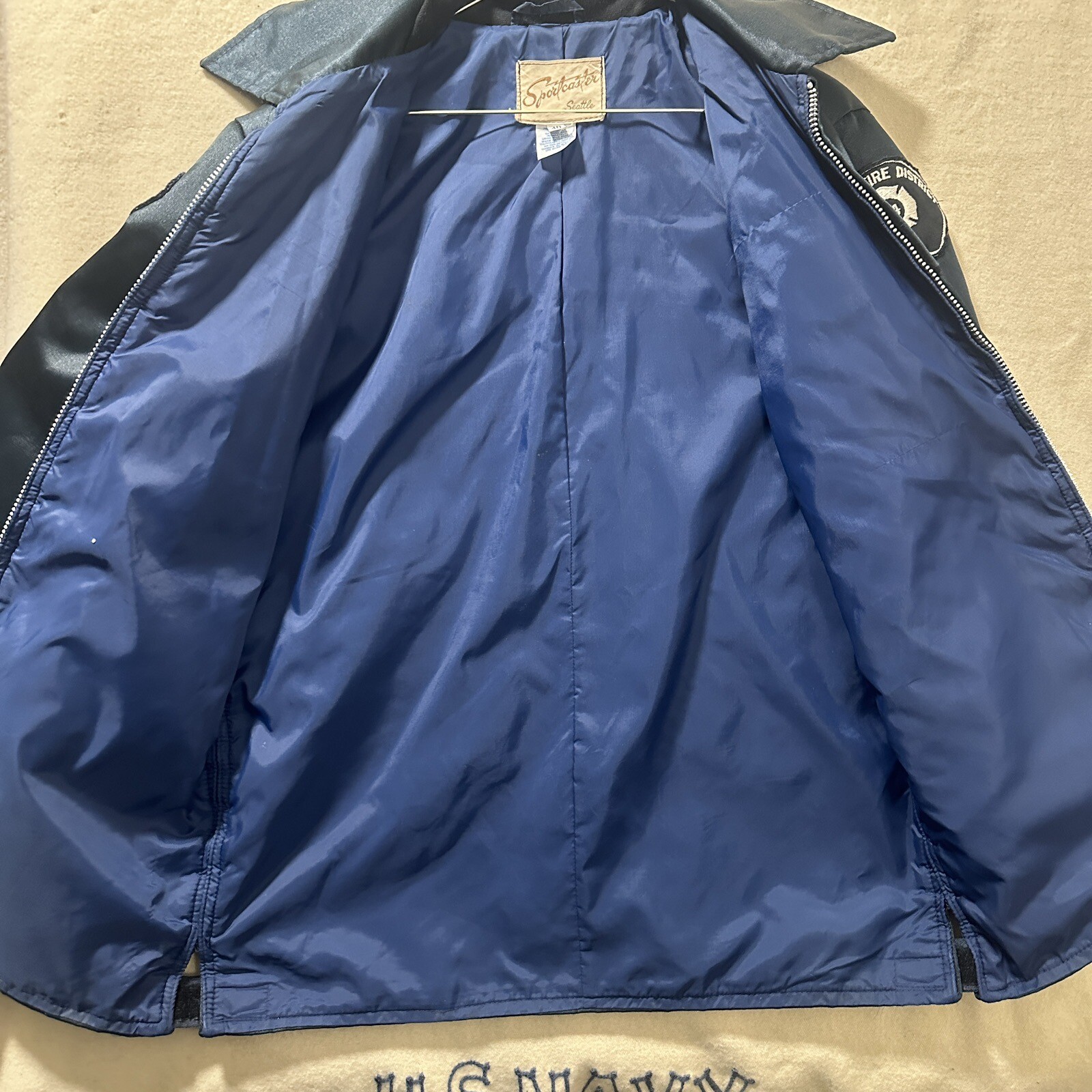 Vintage Sportscaster Jacket, Size 40 Medium King Coun… Gem