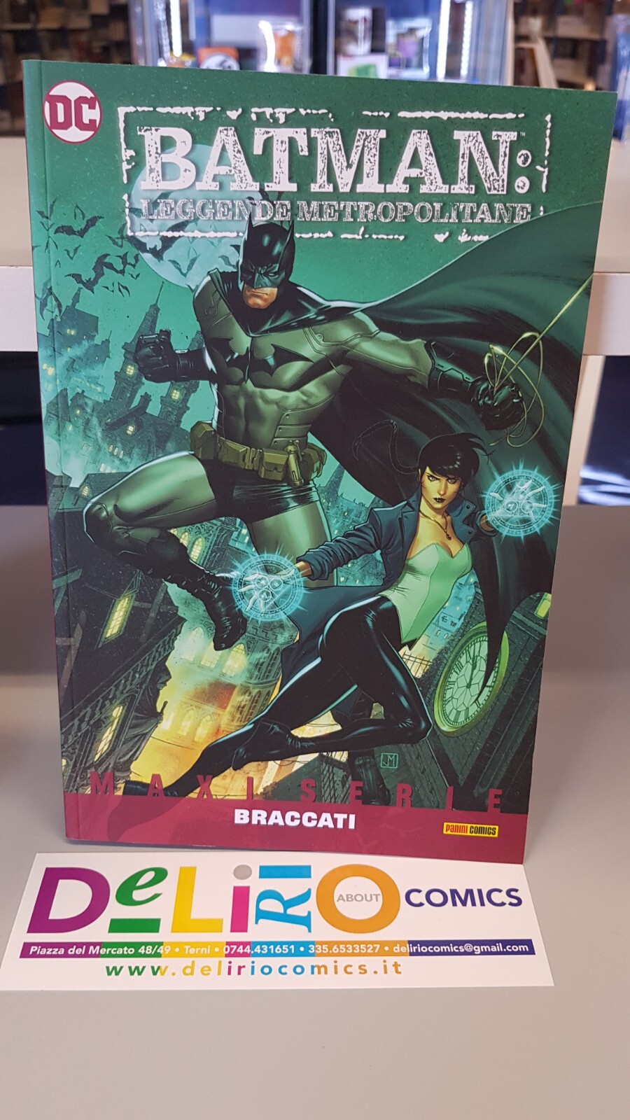 BATMAN - LEGGENDE METROPOLITANE - BRACCATI Ed. PANINI COMICS DC SCONTO 5%