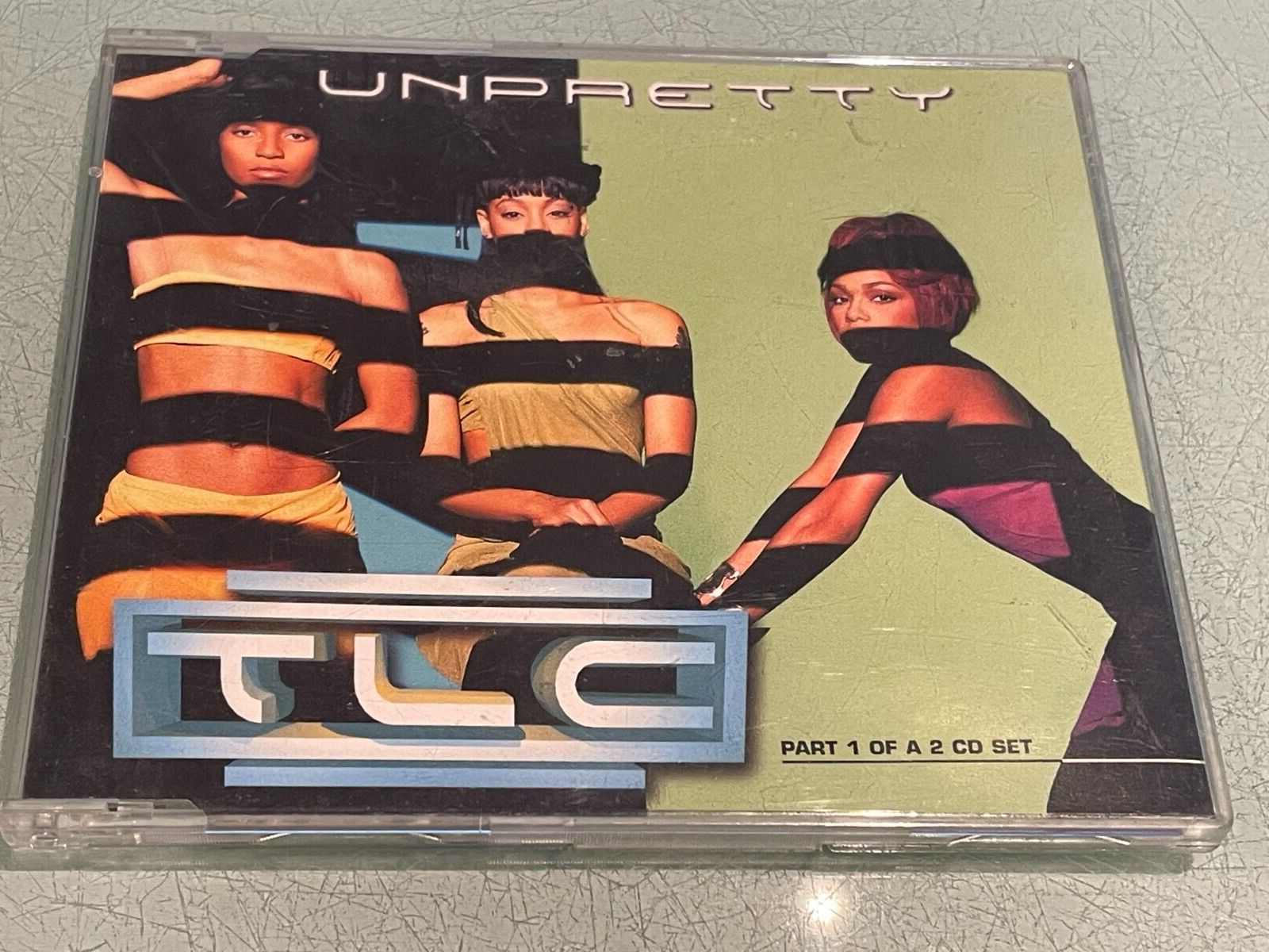 TLC - 2 CD Singles - Unpretty & Dear Lie - 1999 LaFace Records