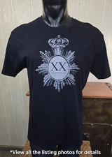 John Varvatos XX Fragrance Men's Long Live Rock n' Roll T-Shirt *Next Level Sz L