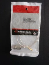 SMA Female to SO239 Female 19.68"(0.5M) RG-316 Cable by RadioShack 4 Scanner 