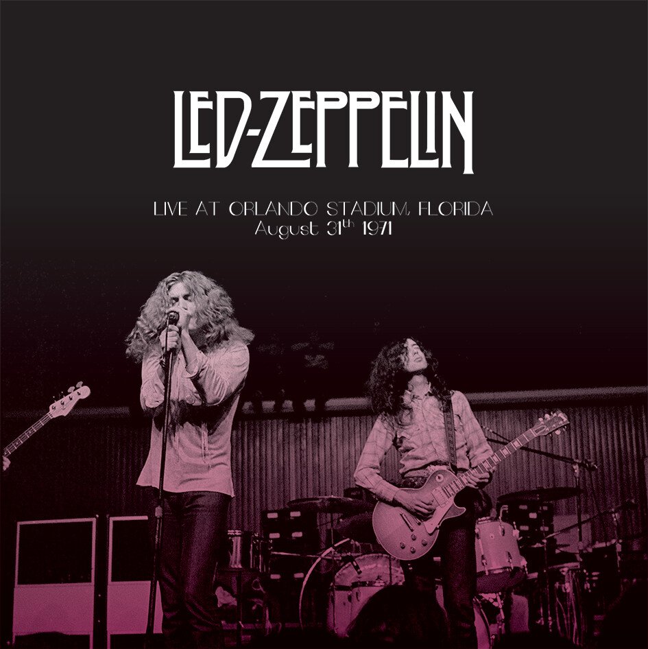 Led Zeppelin Live in Orlando, Florida, August 31st 1971 (Vinyl LP) 12" Album
