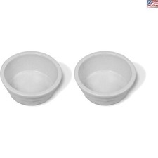 Lightweight Heavyweight Crock Dish for Dogs and Cats, Ideal 20-Oz Capacity