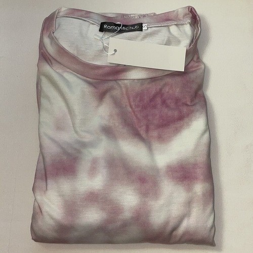 New Women's Tie-Dye Long Sleeve Top & Joggers Set Loungewear Small Medium - Picture 6 of 6