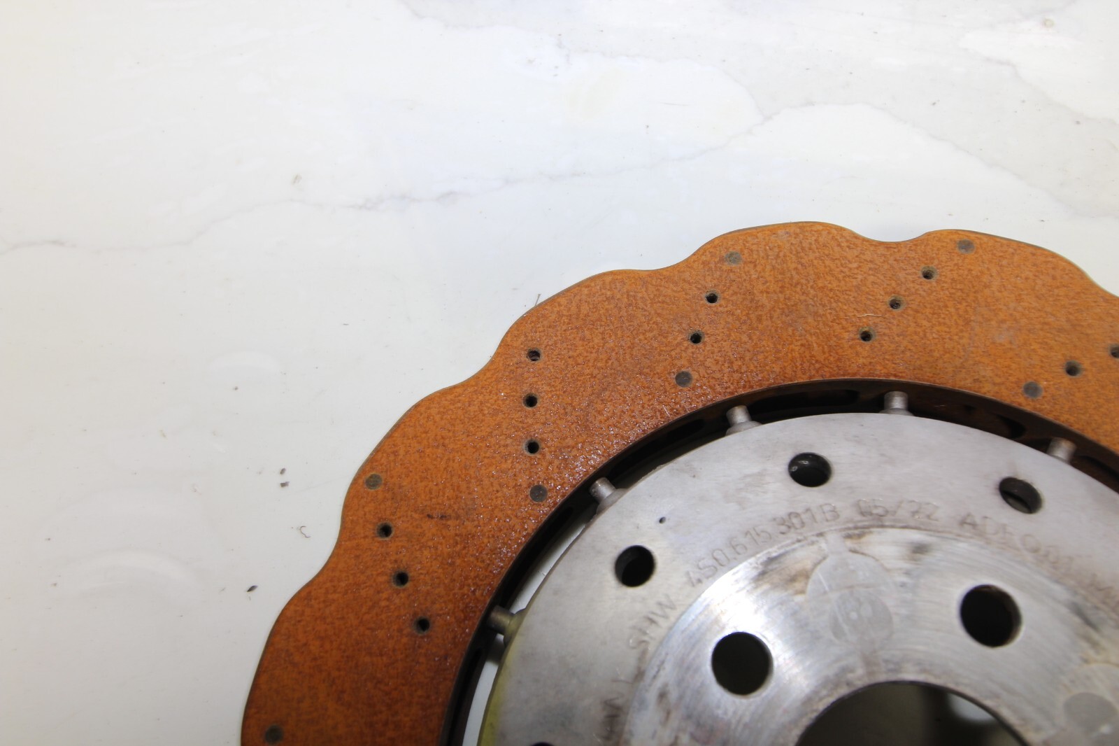 17-21 AUDI R8 V10 PLUS RWS OEM FRONT DISC BRAKE ROTOR ROTORS SET