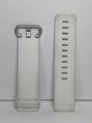 Fitbit Charge 3 Charge 4 Official Classic Band Small (S/P) White ...