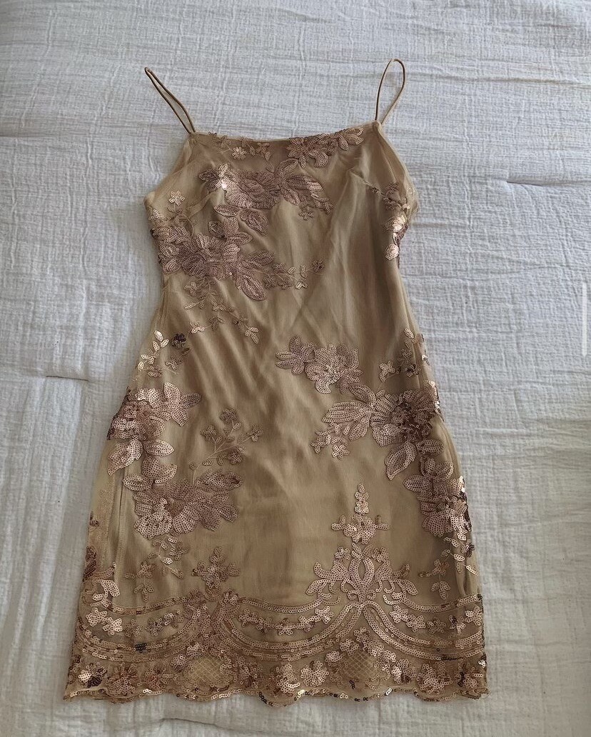 homecoming nude dress Short Tulle V Neck Homecoming Dresses Sequin Beaded main image 0