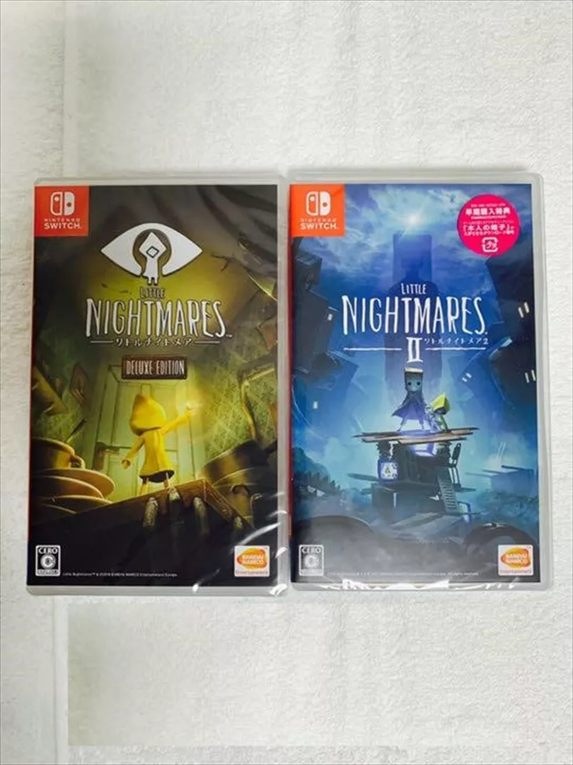 LITTLE NIGHTMARES I&II 1 2 Set Nintendo Switch Physical Copy In Japanese |  eBay