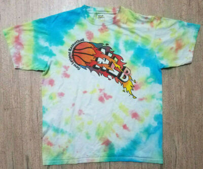 #ad Anvil New Legend Basketball NLB Large T Shirt Tie Dyed $16.03