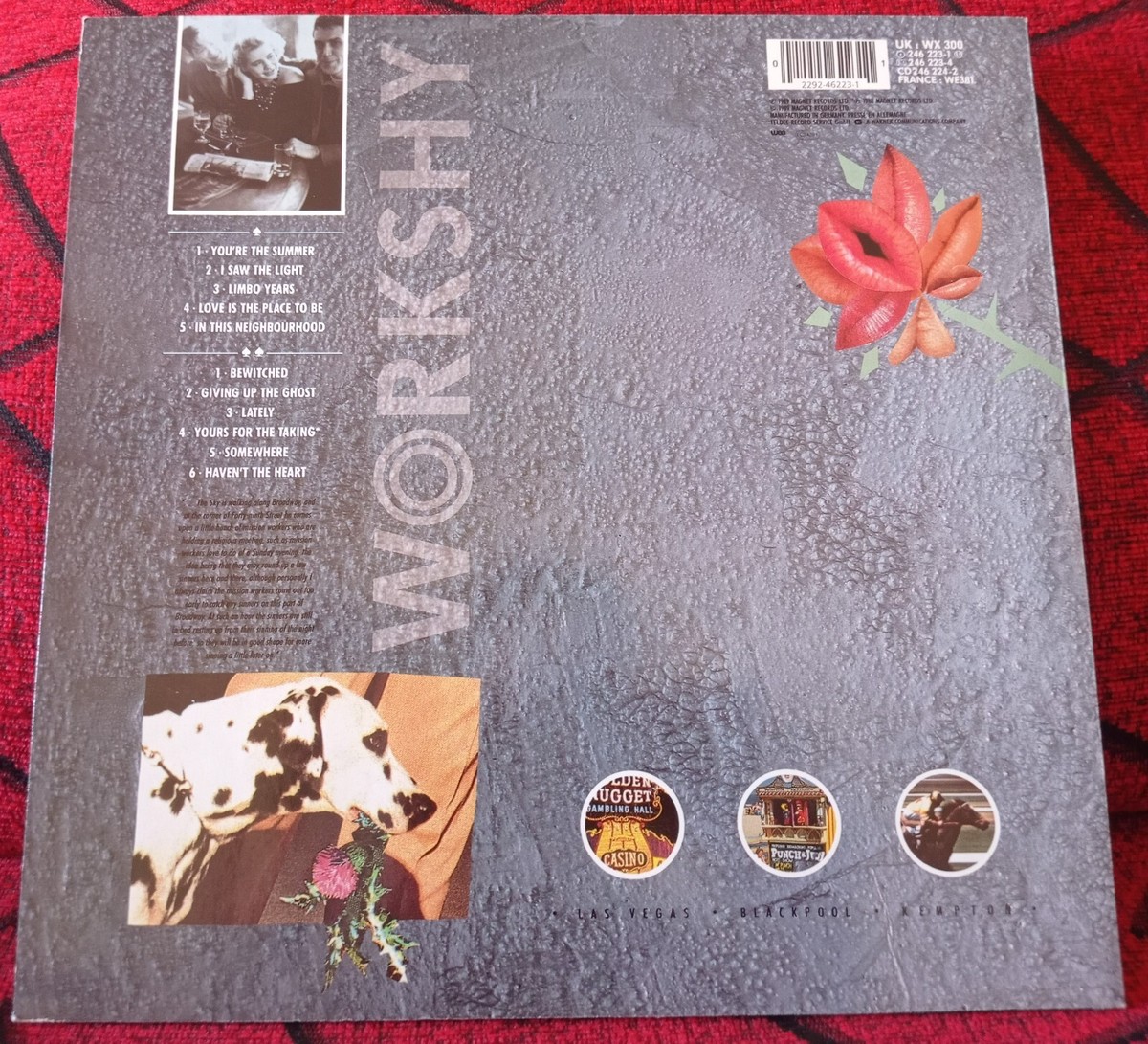 WORKSHY *** The Golden Mile *** ORIGINAL & SCARCE 1989