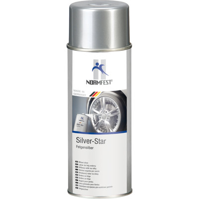 Standard resistant paint spray silver star rims silver spray can rim paint car paint top