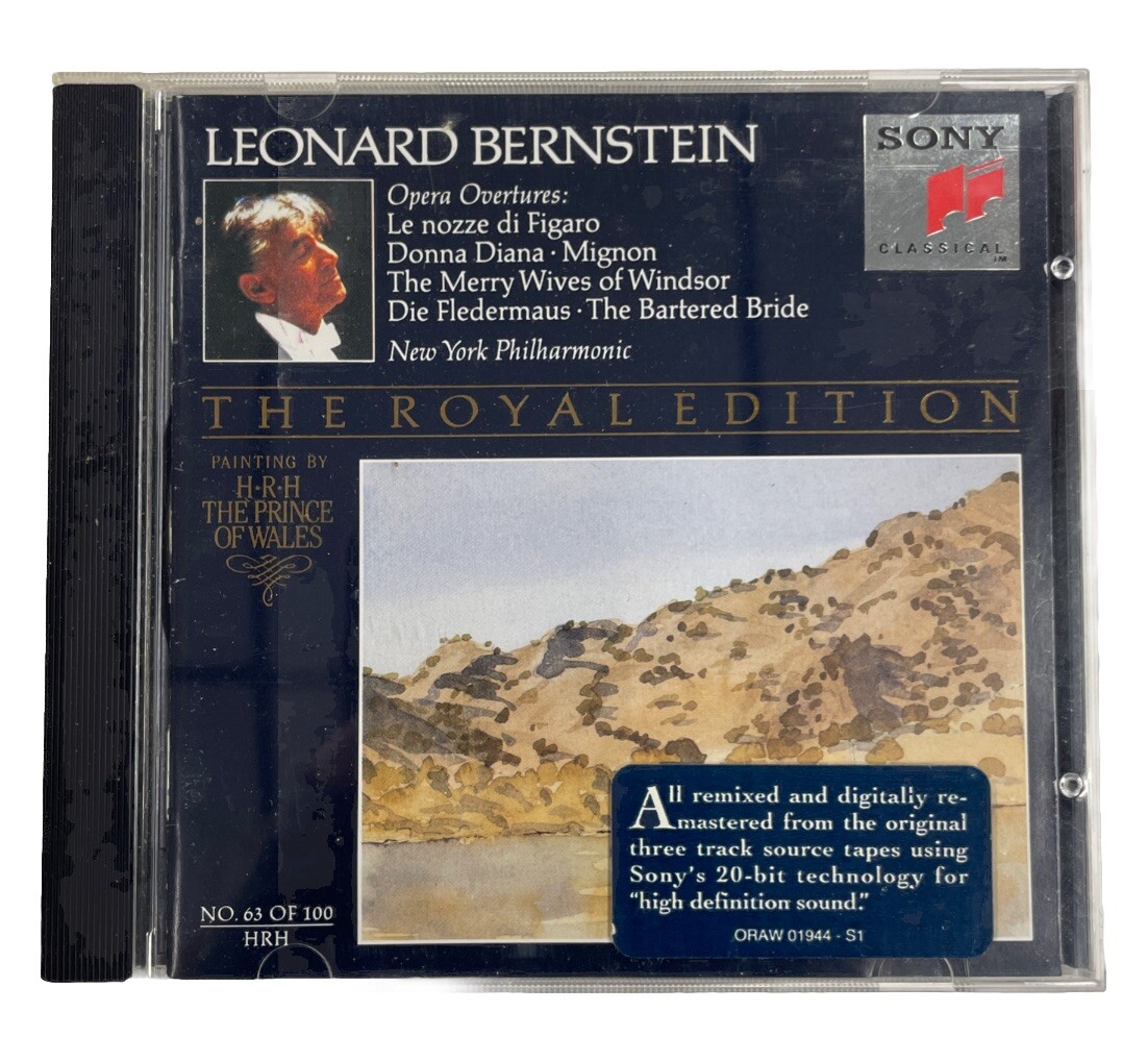 Leonard Bernstein Opera Overtures Royal Edition 63-CD Box Set