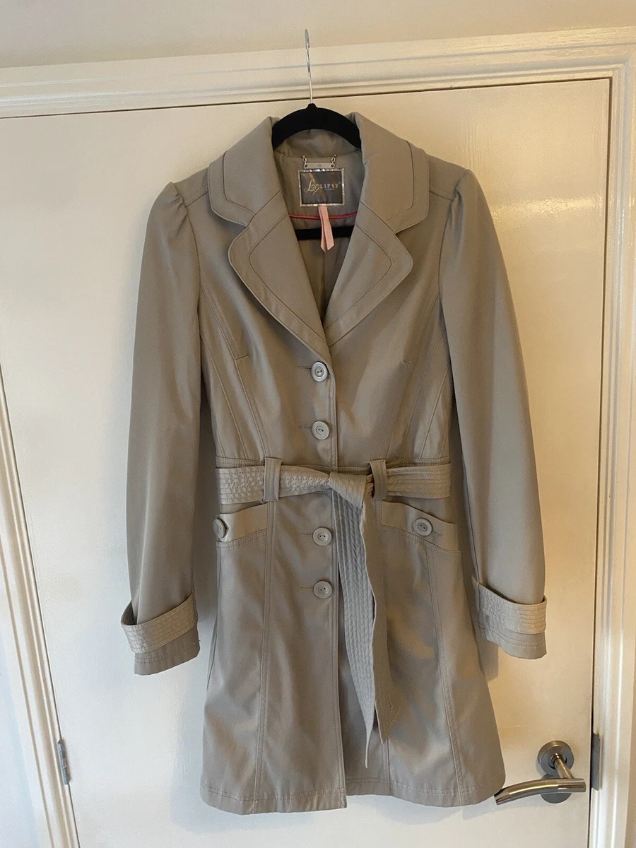 Belted mac cheap