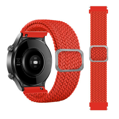 Geflochtenes Nylon Armband für Samsung Galaxy Watch 3 4 5 6 7 FE 40/4mm Active 2