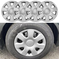 15 Silver Factory Style Wheel Cover Hubcaps 4pc Set For 2002-2006 Toyota Camry 15 Silver Factory Style Wheel Cover Hubcaps 4pc Set For 2002-2006 Toyota Camry