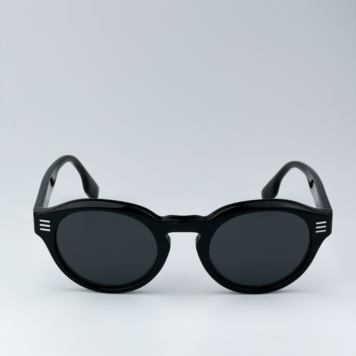 Burberry Men AUTHENTIC Sunglasses Black Grey Oval BE4404  display picture 1