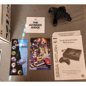 Sega Saturn Model 2 Console Gaming System Black MK-80000A