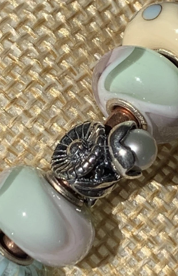 Trollbeads Daisy Of April Pearl Bead Birthday Collection ~ Gorgeous ~ EUC!! LAA - Image 3 of 4